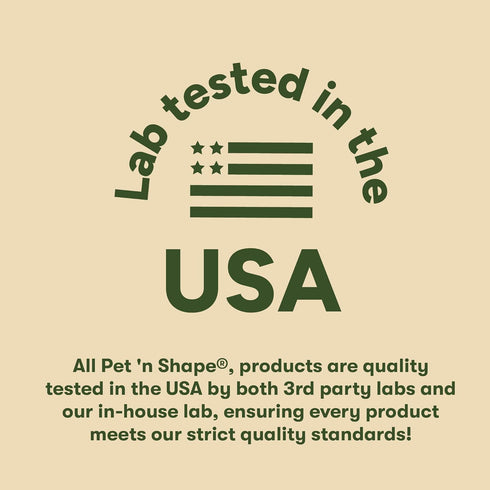 9 Pet 'n Shape Beef Lung Dog Treats Made and Sourced in the USA - Training Treat - Ounce