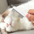 2 Pack Multifunctional Pet Comb, Upgrade Pet Grooming Brush Fine Magic Tear Stain Removal, Fine-Tooth Stainless Massage
