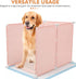 JUMPLAWN 3 Litter Box Shield: Sides Dog Pee Fence Potty Training Pad Indoor Cat Bathroom Guard for Pets - Anti-Splash