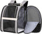 Texsens Pet Carrier Backpack - Ventilated Design with Window Blind for Small Cats & Dogs, Collapsible, Ideal for Travel