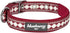 Blueberry Pet Reflective Jacquard Dog Collar with Neoprene Padding & Metal Buckle, Soft Adjustable Safety Collar in