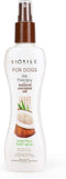 BioSilk for Dogs Silk Therapy Shampoo with Organic Coconut Oil - Waterless Coconut Dog Shampoo for Fresh Coats, Beige