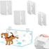 4 Pcs Potty Training Dog Pee Pad Holder for Leg-Lifting Dogs, Indoor Training Pad Holder for Small & Large Size