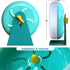 Silent Hamster Wheel, Adjustable Stand Super-Silent Exercise Wheel for Hamsters, Gerbils, Mice, Small Pets (7in, Blue A)