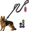 JSXD Heavy Duty Dog Leash - 5 FT Double Handle with Padded Reflective Rope for Small to Large Dogs