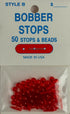 JS Bobber Stops and Beads - Three Hole - 50 Per Pack