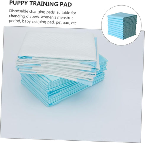 BATHVEVE 10Pcs Disposable Pet Pads Incontinence Pads for Elders Changing Mats Absorbent Multi Use for Diapers Menstrual