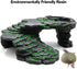 Turtle Habitat Reptiles Dock Resting Stone, Reptiles Basking Platform Climbing Ramp, Aquarium Ornament Rock for Lizard,