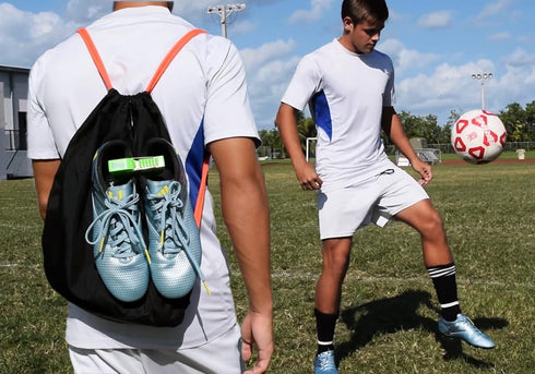 Footwear Clip, Hang Extra Shoes Cleats Boots or Gear on Your Bag, Shoe Bag