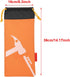 Tent Peg, Bag Camping Portable Tent Stakes Bag Hammer Nail Pouch for Hiking Camping Tent Hammers and Other Accessoris