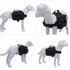 Large Dog Backpack - Outdoor Hound Saddle Bag with Side Pockets for Small Medium Large Dogs, Black M