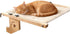 Generic Hammock Cat Window Plush Sunbathing Bed, Sturdy Hanging Perch | Relaxation Spot for Windowsill Bedside Cabinet