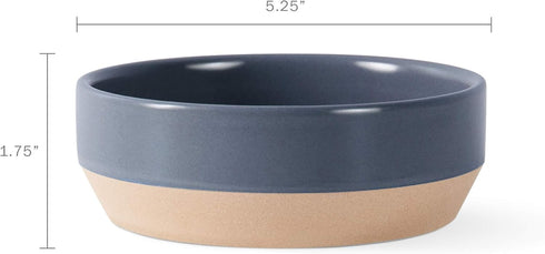 Fringe Studio "Celestial Small Stoneware Pet Bowl (478002) Navy