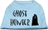 Halloween Pet Dog & Cat Shirt Screen Printed, Ghost Hunter, Red 2XL (20-25 lbs.)
