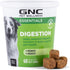 GNC Pets Essentials Digestion Supplements for Dogs, 60ct Soft Chews Bacon Flavor in 12oz Reusable Container