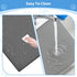 24x24 ALOOF Silicone Dog Pee Pad Holder in, Puppy Potty Training Tray with Magnetic Snaps & Raised Edges, Non-Slip