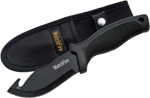 WatchFire Guthook Skinning Knife, Black