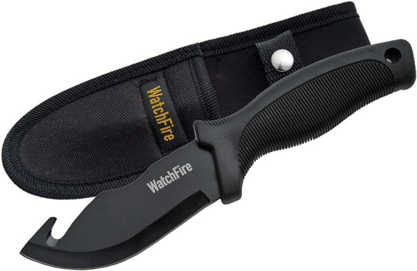 WatchFire Guthook Skinning Knife, Black