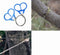Survival Wire Saw for Camping, 4pcs Portable Stainless Steel Hand Cable Saw for Cutting