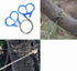 Survival Wire Saw for Camping, 4pcs Portable Stainless Steel Hand Cable Saw for Cutting