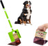 Dispoz-A-Scoop Revolutionary 4-in-1 Dog Poop Scooper, 24" Handle & 8 Refill Bags