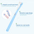 salbsever 2 Pack Dog and Cat Toothbrush Kit - Mini Head Soft Brush for Deep Clean - Suitable for Puppy, Kitten, Small