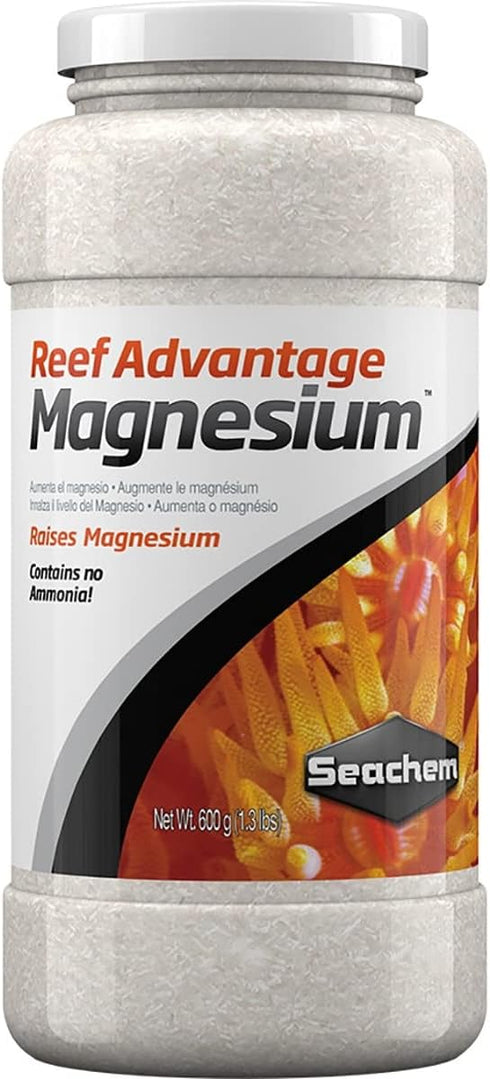 Seachem Reef Advantage Magnesium, 600 gram for Aquariums.