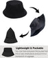 XXL Large Cotton Bucket Hat for Women Men, Big Head Oversize Reversible Fisherman Summer Hat