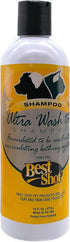 Best Shot Ultra Wash Too Shampoo, Coat Release Technology for Dogs and Cats, Quick-Rinsing, 16 oz