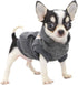 LOPHIPETS Dog Cotton Hoodies Sweatshirts for Small Dogs, Chihuahua Puppy Clothes, Charcoal/XS
