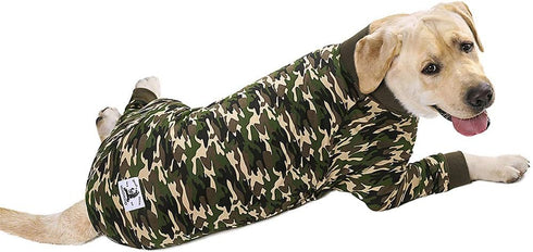 Surgery Recovery Suit for Dogs, Lightweight Onesie for Medium Large Dogs After Surgery, Full Belly Pajamas