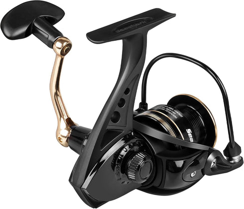 Spinning Fishing Reel FMCF - Freshwater and Seawater Fishing Reel with Max 17.6lb Carbon Resistance, High Speed Gear