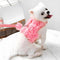 Cute Dog Harness - Escape-Proof Flower Harness with Leash Set, Soft Mesh Small Puppy Vest for Cats and Dogs, Pink &