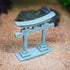 Asian Japanese Shinto Torii Gate Aquarium Decorations, Miniature Shrine Ornament for Fish Tank