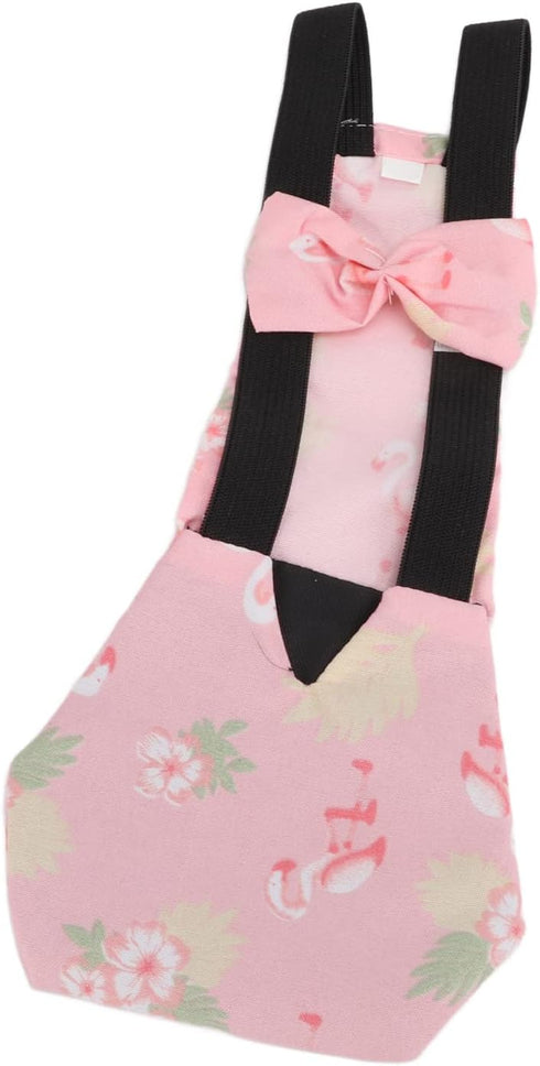Pet Chicken Diapers,Chicken Goose Duck Loose Tight Belt Diapers Poop Pocket Diapers