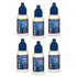 Squirt Chain Lube for Bikes, 0.5 Oz, Long-Lasting All-Weather Dry Chain Lube, Bike Maintenance Aid, 6 Pack