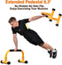 Push Up Bar, Heavy-Duty Parallettes Bars for L-sit & Dip, No Wobbling Stand for Home Fitness Training