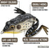 LUNKERHUNT Frog Lure for Bass Fishing | Pocket Frog Fishing Lure 1.75 Inch | Soft Hollow Body