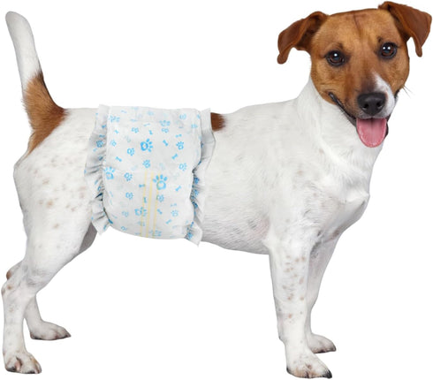 Ypfyed Disposable Dog Diapers Male 96 Count Belly Bands for Bale Dogs (Waist