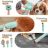 Generic <65dB, All in One Pet Grooming Kit with Vacuum, Low Noise Hair Collection and Suction, for Dogs and Cats (Light