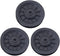 Pulley Wheel for Gym Equipment, 90mm/3.5" Nylon Bearing Replacement Wheel for Cable Machines