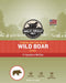 WA10004, Premium Jerky Dog Treats, Grain-Free, Gluten-Free, Wild Boar Recipe, Resealable Pouch, 5.5 Ounces