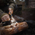 ueberleben Hexå Ferro Rod Fire Starter - 1/2" Thick Hexagon Fire Steel, Waterproof Flint for Camping