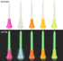 KOFULL 24 Pack Rubber Golf Tees, Glow in The Dark, 3 1/4 or 2 3/4 for Indoor Outdoor Training