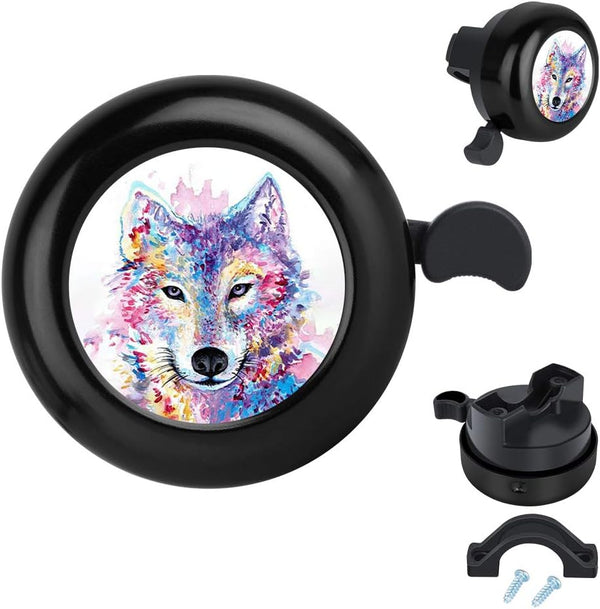 MZELQ Bicycle Bell - Cute Clear Sound Adjustable Aluminum Bike Accessories for Girls Women Kids