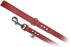BUDDY BELT All Pebble Grain Leather Leash, Premium Edition, Red, 3/4" x 4'