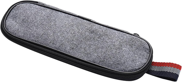 GIFZES Cutlery Storage Box, Travel Cutlery Pouch Felt Utensil Organizer Bag with Zipper
