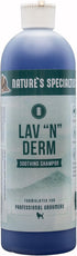 Nature's Specialties Lav-N-Derm Ultra Concentrated Calming Antiseptic Dog Shampoo, 16 oz