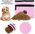 COOWONE Dog Treat Pouch with Clicker, Detachable Training Bag, 900D Oxford Cloth, Magnetic Closure for Small Dog Walking