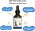 Pet Wellbeing Old Friend for Senior Cats - Supports Immune System Health, Joint Mobility, Herbal Supplement 2 oz